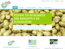 Tablet Screenshot of nutrientplatform.org